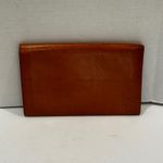 Underwood London Brown Leather Envelope Clutch Organizer Travel Document Holder Photo 5
