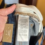 Madewell NWT Baggy Straight Jeans in Dark Worn Indigo Wash Size 27 Photo 12