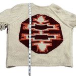 Scotch & Soda Maison  Aztec print fringe wool blend cardigan Photo 8