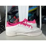 Reebok  Women’s Club C 85 'Chalk Atomic Pink' Size 8.5 Sneakers Photo 8