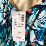 Avenue  NWT Women's Blue Multi Swimsuit Tankini Top Size  28 Photo 6