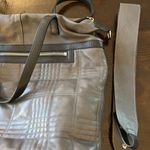 A. Bellucci Gray Italian Leather Purse Photo 2