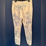 Cotton Citizen  Brooklyn Tie Dye Women’s White & Blue Cotton Sweatpants Sz Medium Photo 2