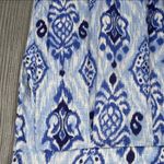 Tori Richard Tori Richards Honolulu lounge pants slacks blue & white large tropical vacation Photo 2