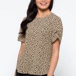 PaperMoon Claudia Ruched Sleeve Blouse Size Large Photo 0