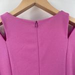 MAISON TARA Dress Size 4 Savanah Midi Cut Out Crepe Fit & Flare Wedding NWT Photo 10