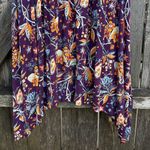 Anthropologie EUC  Maeve Beloved Dress Purple Floral Size Medium Retail $148.00 Photo 8