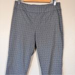 Massimo Fabbro Italy Grey Black Plaid Slim Trouser Dress Pants Womens 8 Preppy Gray Photo 10
