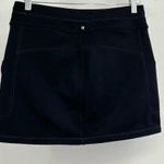 Athleta  Women's Snowslide Fleece Lined Cargo Skirt Black Pull On Athletic small Photo 2