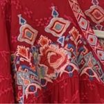 Johnny Was Gina tie neck heavily embroidered blouse NWT RARE Photo 9