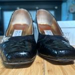 Vintage 80'S Timothy Hitsman suede, calf hair, & patten Patchwork Heel 10 Black Photo 6