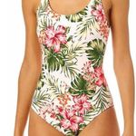 Hurley Tropical Pink and Green One Piece Swim Photo 0