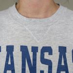 Russell Athletic Vintage 90s Kansas Jayhawks Basketball Sweatshirt Photo 4