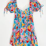 Amanda Uprichard  Sicily Dress in Miami Mini Size XS Colorful Photo 2