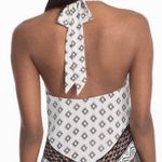 White House | Black Market WHBM Fringe Hem Halter Top Photo 1