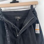 Flying Tomato  Jeans Small Black Silver Stud Belt NWT Flare Denim Cotton Stretch Photo 5