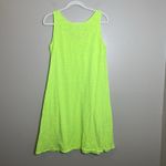 Fresh Produce  Dress M Green Flip Flop Beach Vacation Bright Neon Pockets Kidcore Photo 4