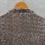 Chico's  Festive Blazer Jacket Women 0 Sm Gold Sequin Mother Pearl Button Pockets Photo 4