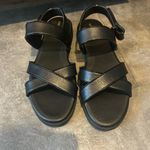 Cole Haan  Mirabelle Black Leather Sandals Dressy Size 11 B NEW $130 Photo 1