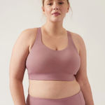 Athleta  Advance Purple Athletic Sports Bra Size 32DD Photo 0