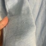 Talbots New SCALLOP-EDGE OPEN FRONT CARDIGAN in blue size 2x Photo 5