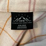 HFX Pink Orange Cream Plaid Snap Up Long Sleeve Shacket‎ Jacket Women’s Size XXL Photo 2