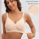 As Fairy Seamless Nursing Bra Breastfeeding Wireless Sleep Maternity Bralette L Size L Photo 1