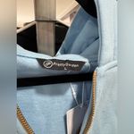 PRETTYGARDEN Sky Blue Half-Zip Sweatshirt Photo 4