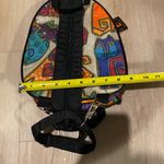 NWT Findings Abstract Cat Printed Artist Sling to Backpack Black Photo 5