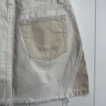 Free People  mini skirt denim patched boho summer casual 26 Photo 4