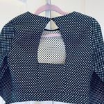 ZARA NWT Polka Dot Top - Women Size S - Black and White Photo 5