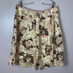 Liz & Co  patterned pleated full midi skirt Photo 0