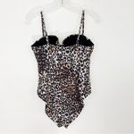Veronica Beard  Bridge Underwire One Piece Swimsuit Cheetah Print Photo 8