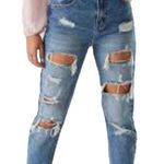 Refuge Destroyed Boyfriend Jeans Photo 0