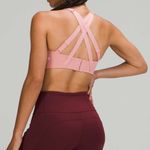 Lululemon Energy High Support Sports Bra Size 34 C Pink Photo 1