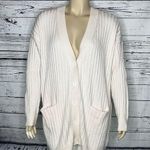 Sanctuary  NWT Size XXL Pale Pink Button Down Sweater Cardigan w/ Pockets Photo 0