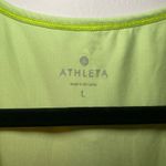 Athleta  Green Lightweight Long Sleeve Shirt Athletic Active Women's size Large Photo 1
