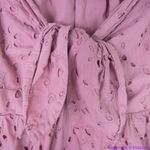 Eloquii  Eyelet Tie Front‎ Maxi Dress, 18 Photo 9