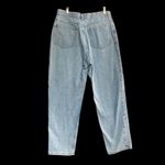 LANDS’ END Women’s High Rise “Mom Style” Jeans‎ Size 12 Inseam 27 Blue Photo 4