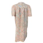 Vintage 80s Pink‎ Floral Eyelet Collar Nightgown Soft Girl Grannycore Tradwife Pink Size undefined Photo 1