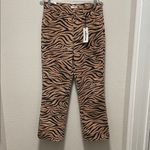 Wrangler  WOMEN'S HIGH RISE WILD WEST PURR PRINT STRAIGHT JEANS Photo 4