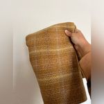 J.Crew  yellow plaid tweed wool pencil skirt Photo 3