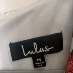 Lulus Lulu’s A-Flora-Ble grey floral shift dress size M Photo 3