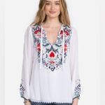 Johnny Was heavily embroidered Bisma blouse NWT Photo 1