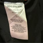 Zadig & Voltaire  Root Star Deluxe Asymmetrical Hem Dress Large Photo 9