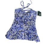 Ralph Lauren Lauren Blue Playa Skirted Mio One Piece Swimsuit Sz 10 L51344 Photo 8
