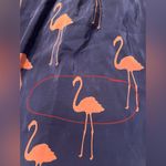 Anthropologie  Charlotte Taylor Stilt Striders Flamingo Pleated Silk Skirt Size 0 Photo 10