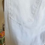 Mother Denim The Looker Glass Slipper White Jeans in Size 28 Photo 10