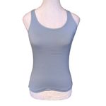 Nike Dri Fit Women's Orange and Blue Work Out Tank Tops Bundle of 2 Size Small Photo 3