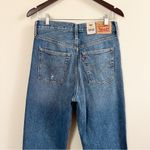 Levi's Levi’s Ribcage Ankle Straight Jeans Size 29 NEW Distressed Medium Blue Wash Photo 9